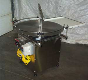 ROTARY UNSCRAMBLING & ACCUMULATION TABLES